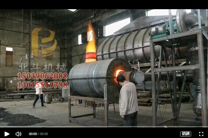 杨木削片看片网站观看绿色环保,连续式工艺炭化效率高